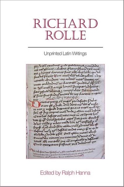 Richard Rolle Paperback Bog