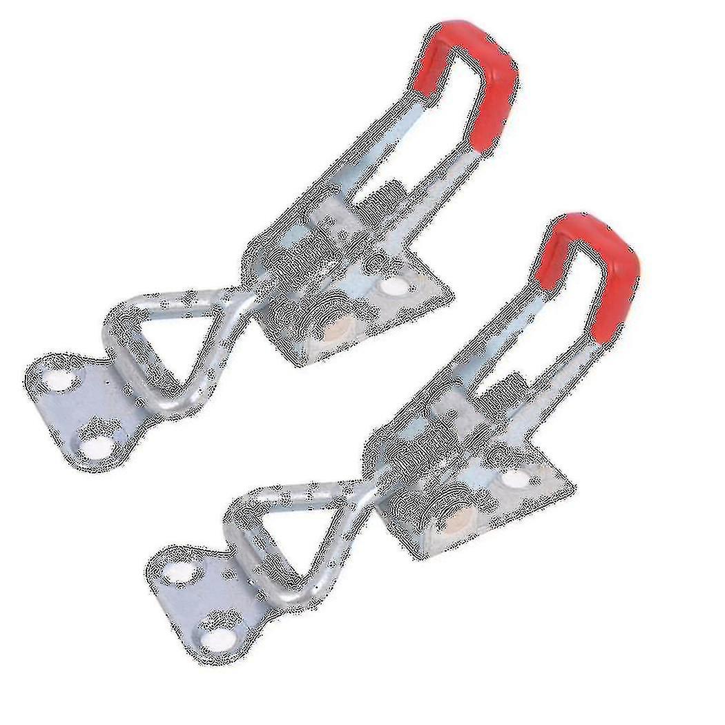 4001 100kg 220-pound Shaped Lever Latch Toggle Clamp,2-piece
