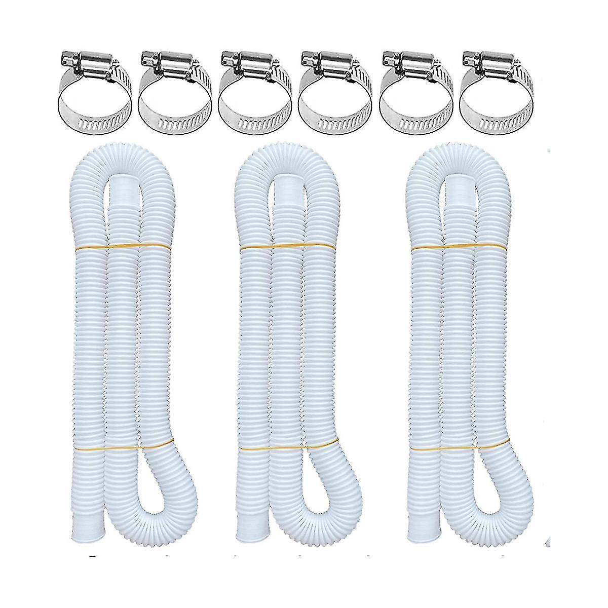 Pool Hoses For Above Ground Pools, Filter Pump Hose Compatible For Pump Model 607,637 Bundled With