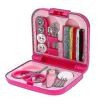 Sewing Kits Mini Needle Threads Buttons Scissor Thimble Sewing Box Hou