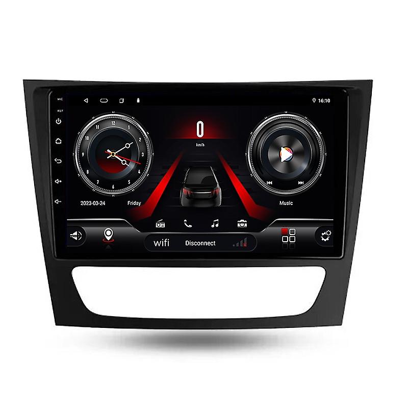CarPlay Android Auto Radio for Mercedes Benz E Class S211 W211 CLS Class C219 2002-2010 Car GPS 2din