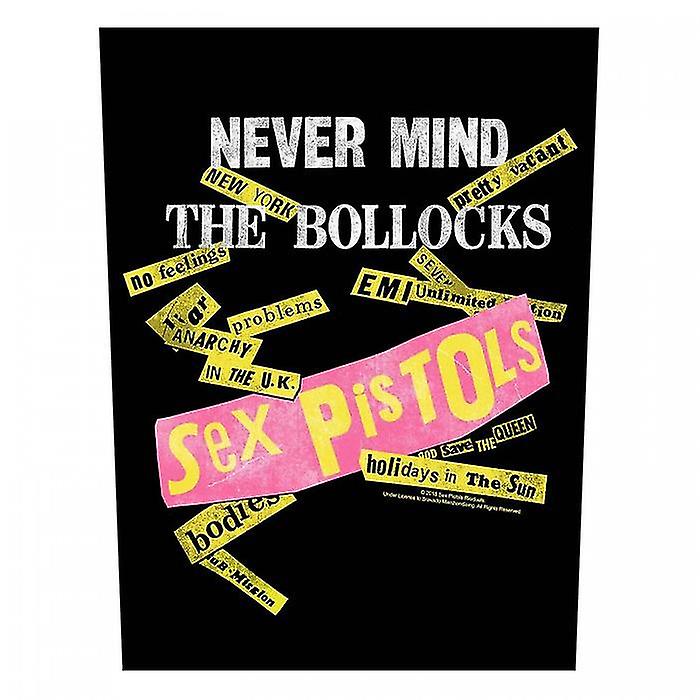 Sex Pistols Never Mind The Bollocks Track List Patch
