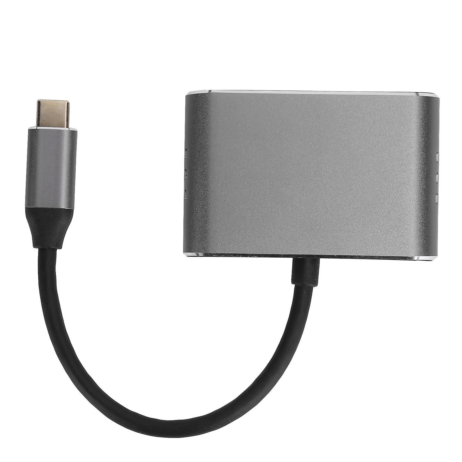 5In1 Docking Station TypeC to HDMI VGA USB3.0 PD Charging 3.5mm Audio Notebook Hub