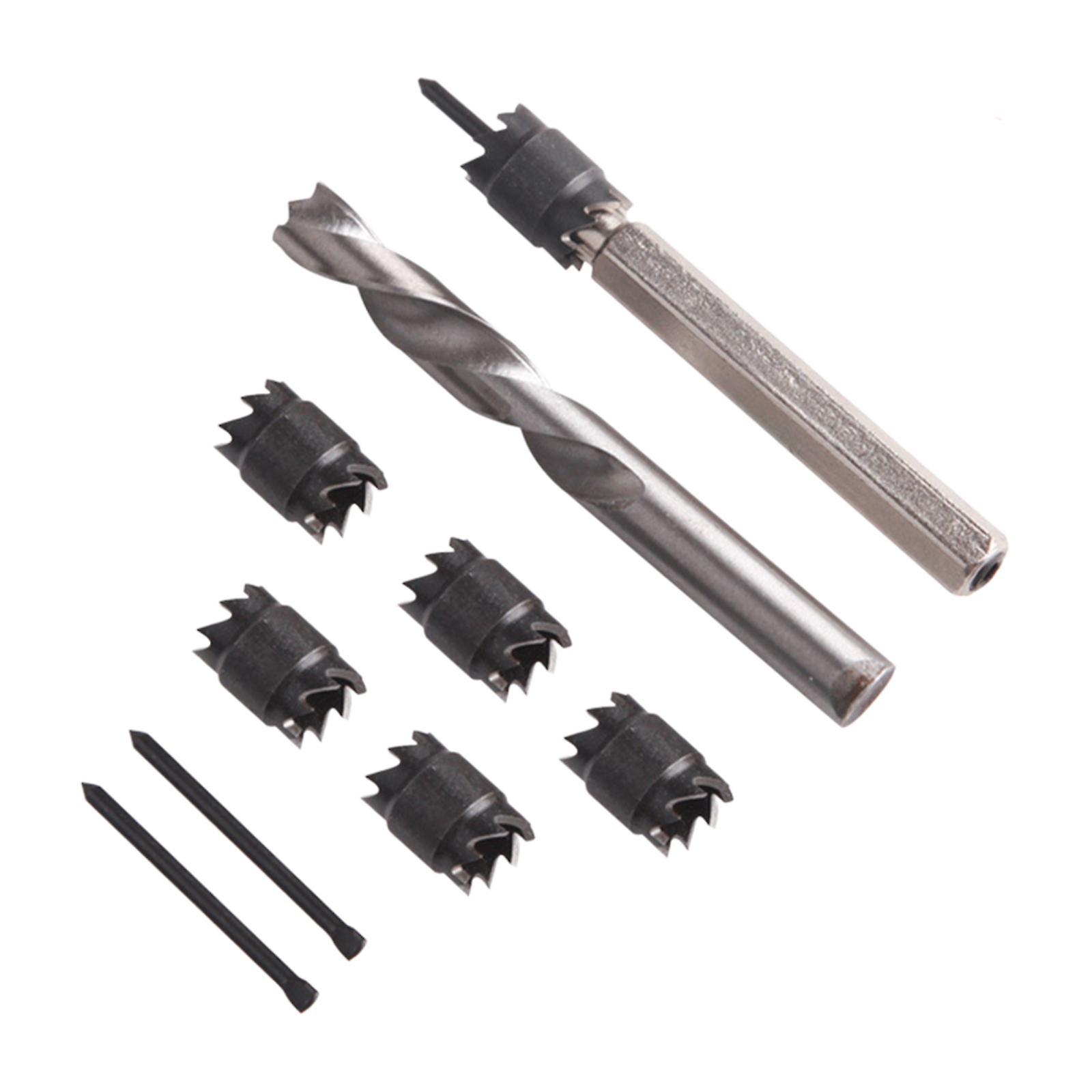 HSS Spot Weld Cutter Set Drill Bit Sheet Power Tools for Power Drill 13PCS