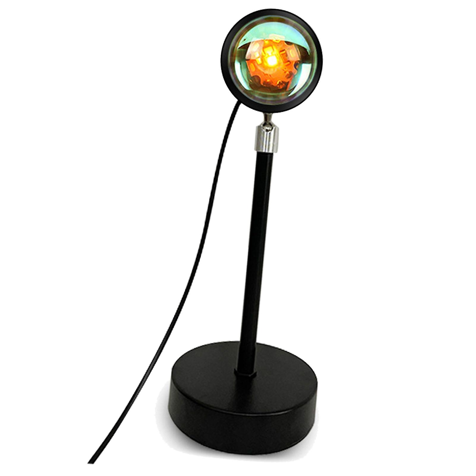 Ambient Projector Lamp 16 Colors 180° Rotatable Remote Control RGB Projection Light for Bedroom 