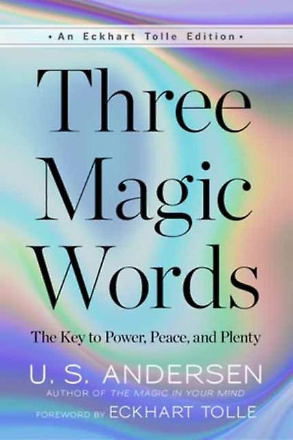 Three Magic Words by U.S. Andersen Paperback Book