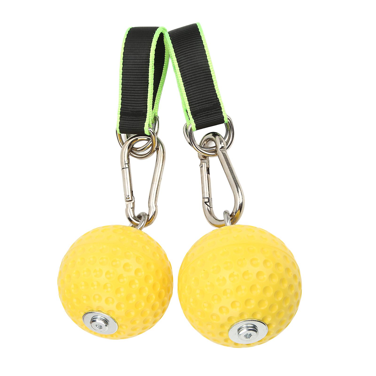Climbing Grips Set, Pull-Up Ball with Webbing Loop, Fitness, Non-Slip, for Arm Strength Training, 97mm