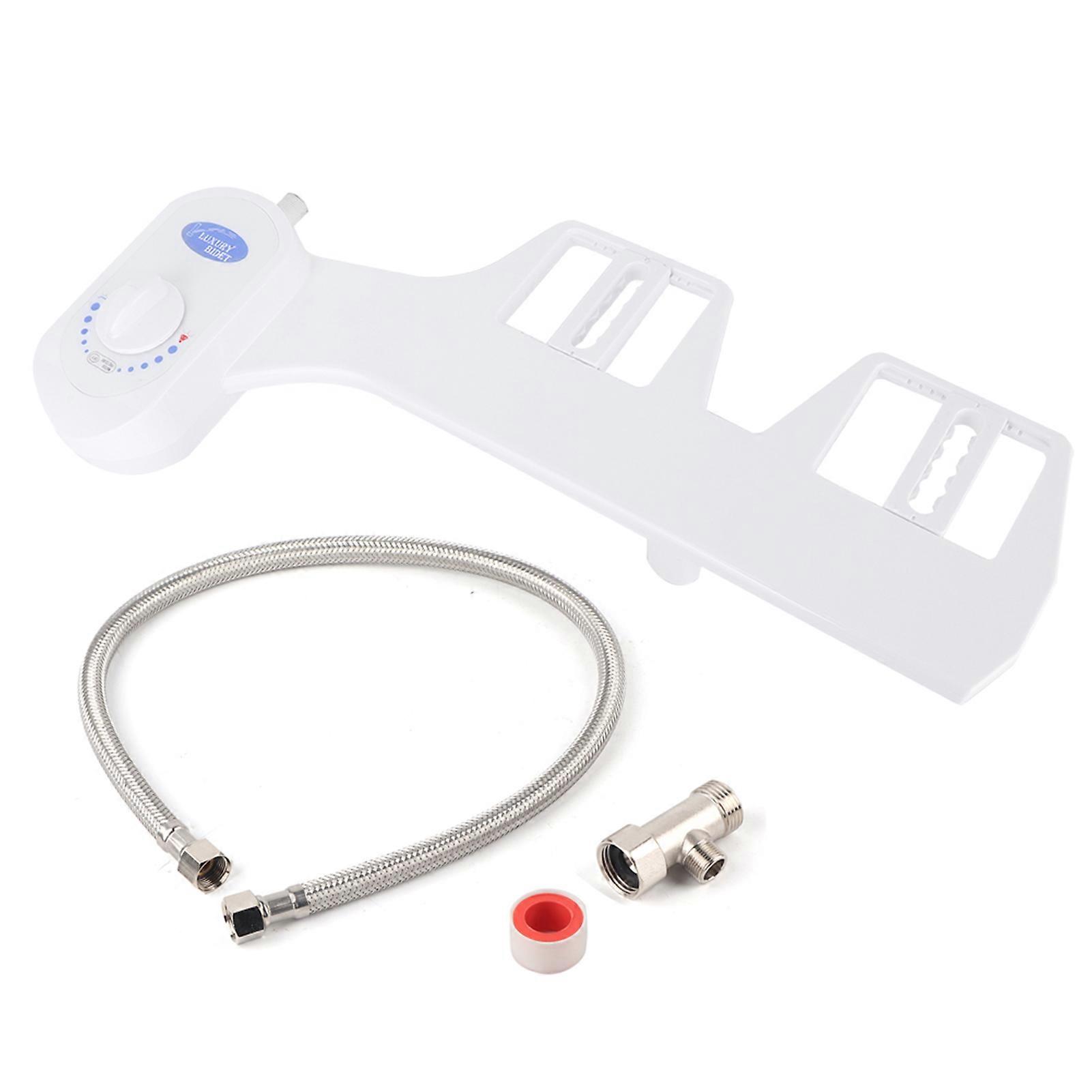 G1/2in Dual Nozzle Bathroom Accessories Attachment Bathroom Bidet Sprayer for Hip Private Part Cleaning