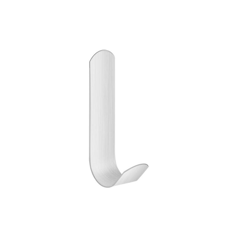 4 Pieces Stainless Steel Adhesive Hook,Self Adhesive Hooks Hook,for Towel, Keys, Home, Kitchen, Bathroom, Anti-rust and Waterproof