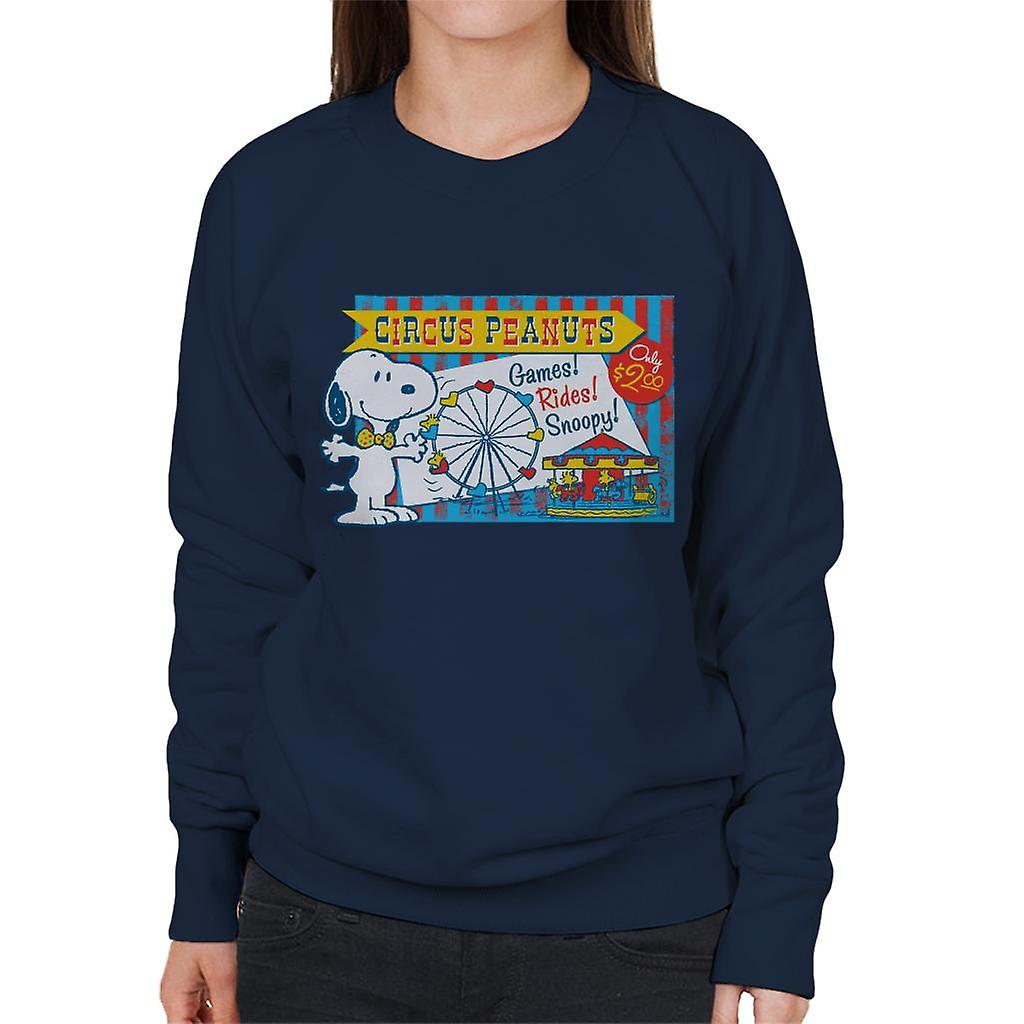 Peanuts Snoopy Circus Games And Rides Women's Sweatshirt