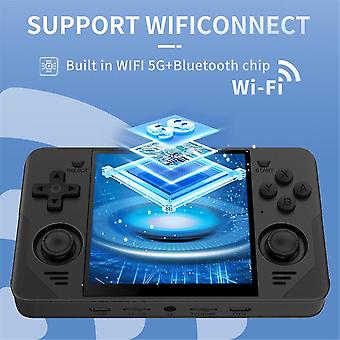 Rgb30 Retro Game Console 16g+64g 4.0 Inch 720x720 -core Cpu 5ghz Wifi+bluetooth 4100mah Handheld Game Controller A