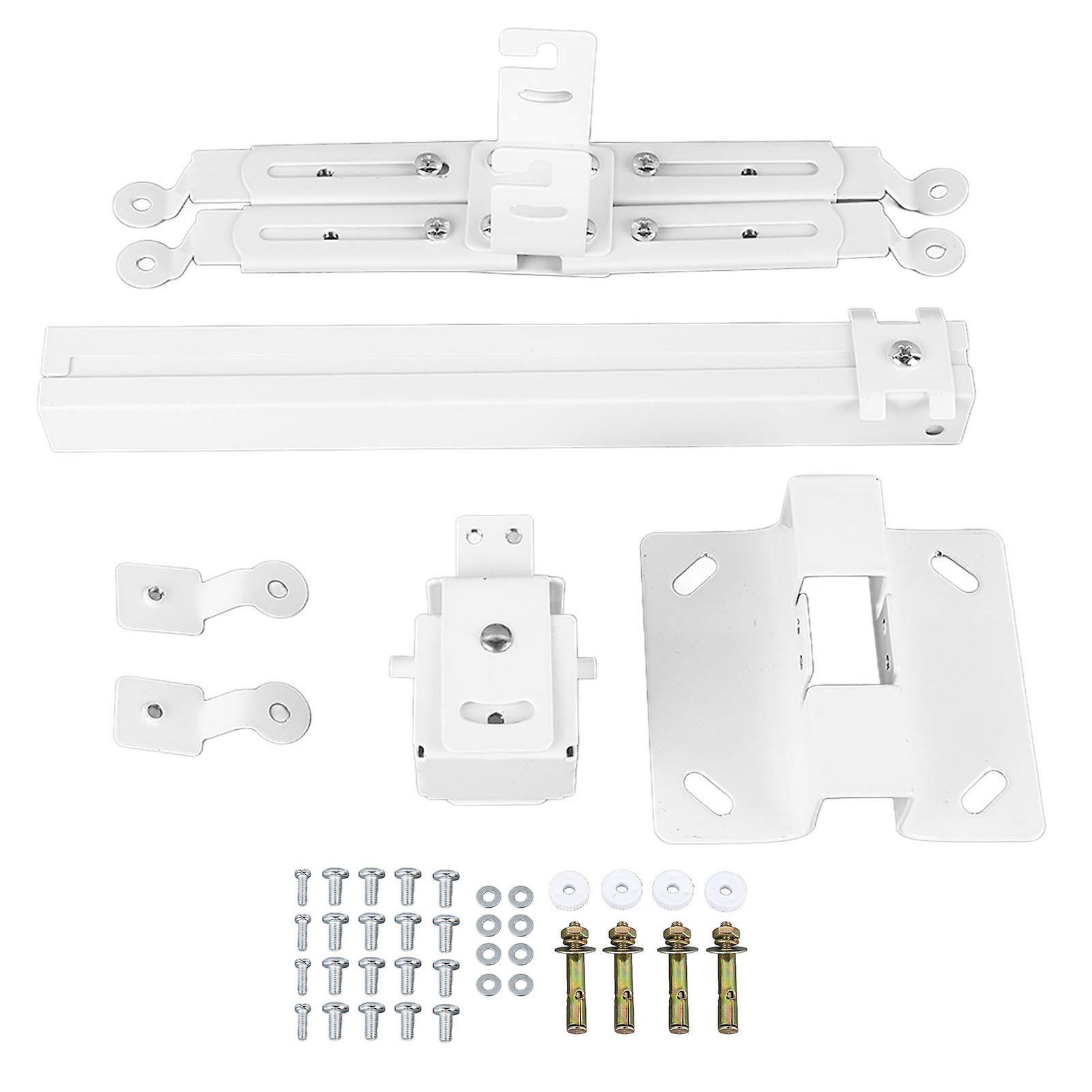 Adjustable projector ceiling mount, universal rust-proof wall mount with 4 holes for projector, for office and conference room