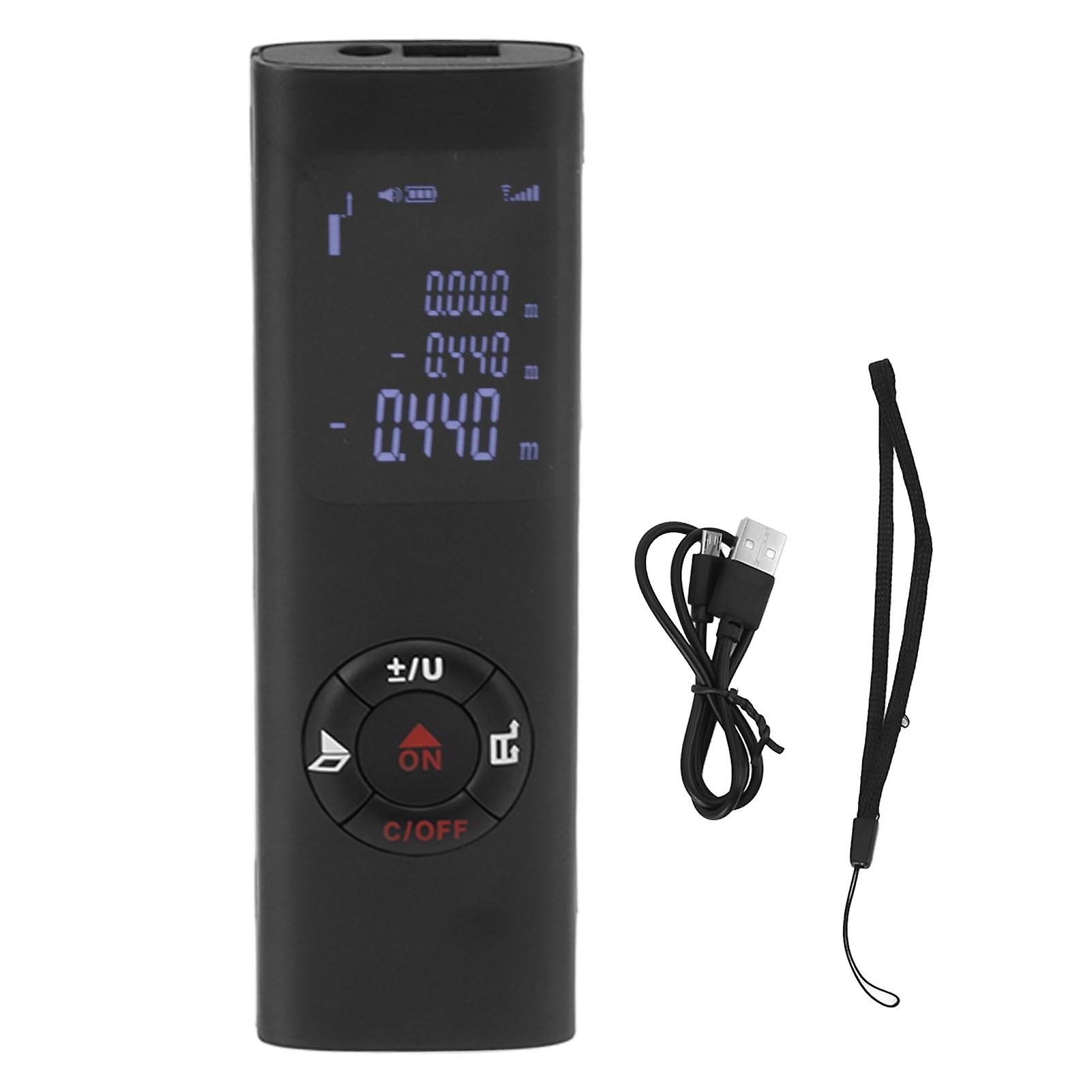 High Accuracy Handheld Laser Distance Meter Maximum Measuring Distance 40m 131ft Laser Distance Measurement Tool