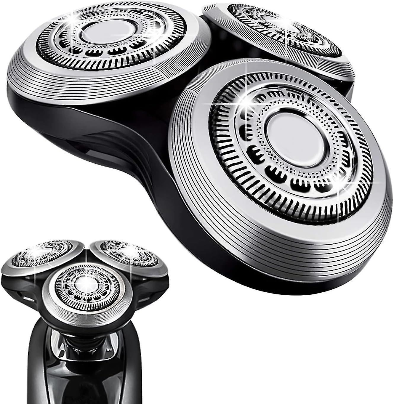 SH90 Replacement Rotary Heads for Philips Norelco Shavers Series 9000, New Version of Metal Wheel Bu