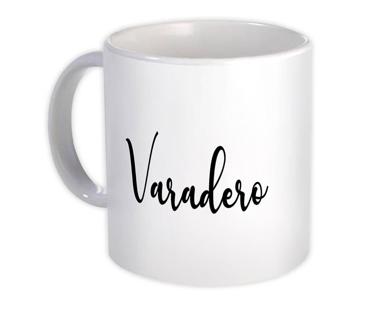 Gift Mug: Varadero Cursive