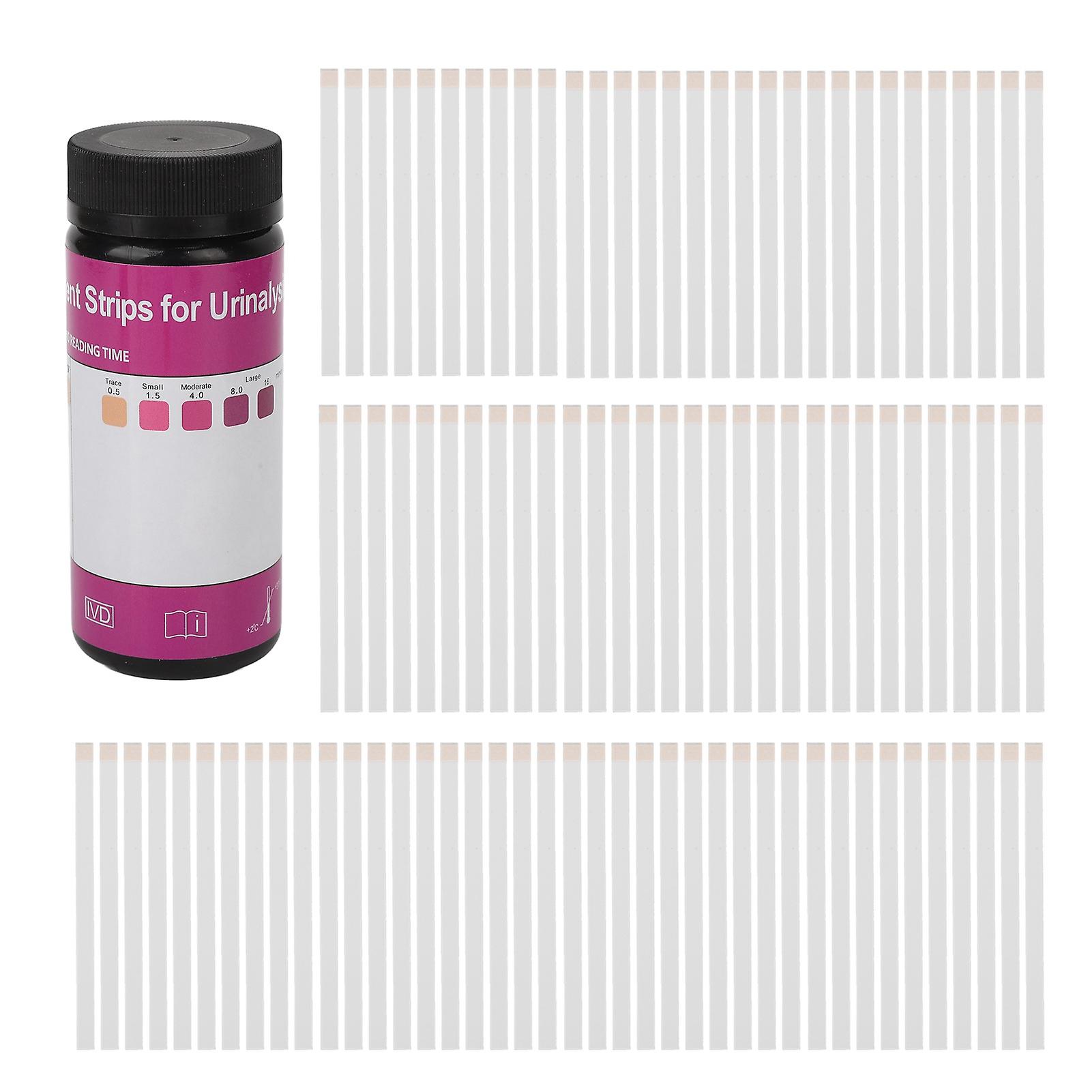 100pcs Urine Ketone Test Paper Professional Dry Airtight Bottle Sealed Packaging Urine Ketone Test Strip
