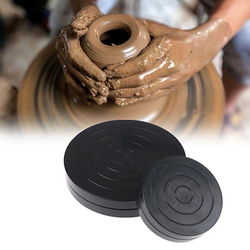 Black Pull Clay Sculpting Tool Pottery Wheel Rotate Turntable Student Turntable