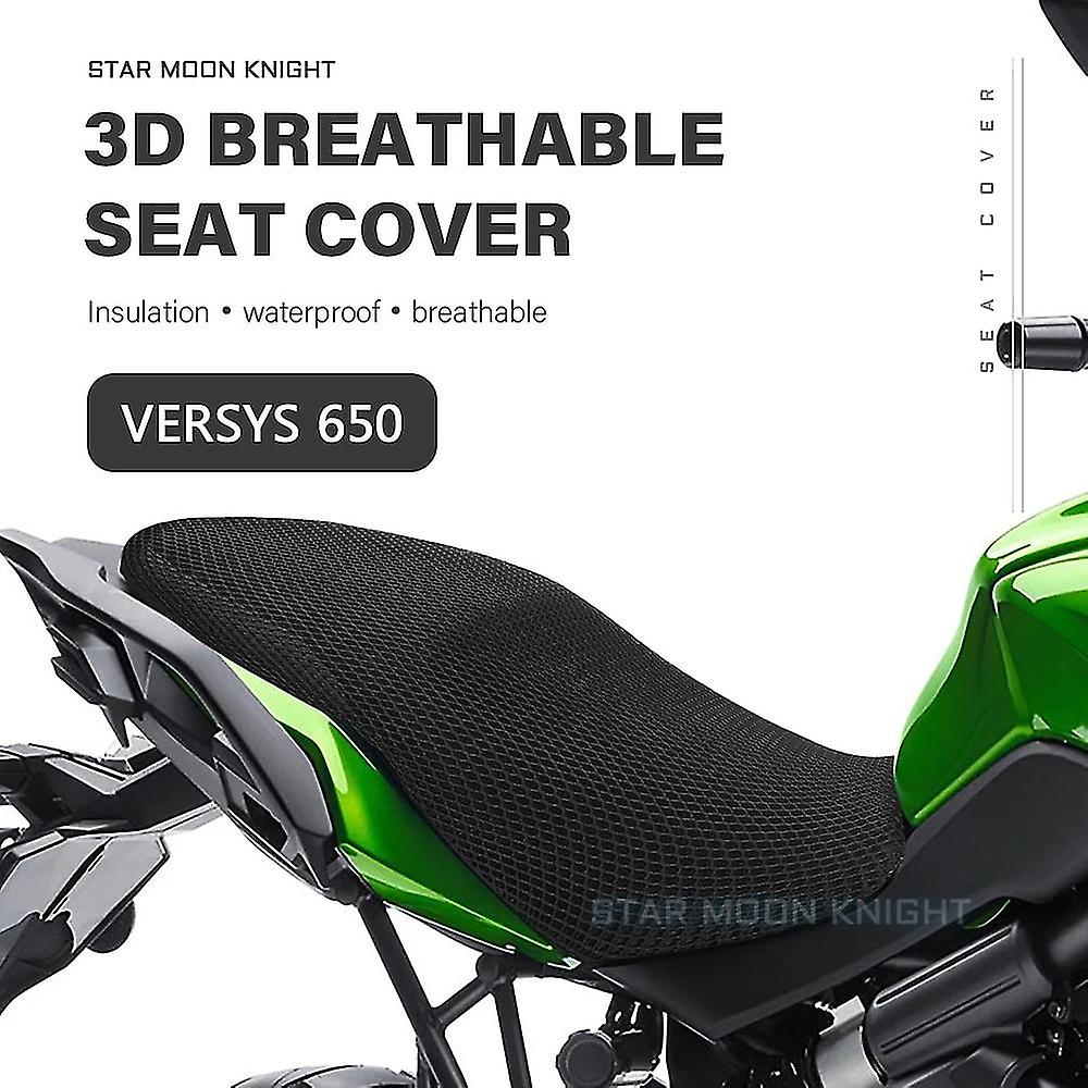 Fit For Kawasaki Versys 650 Versys650 Rear Seat Cowl Cover 3d Mesh Net Waterproof Sunproof Protector