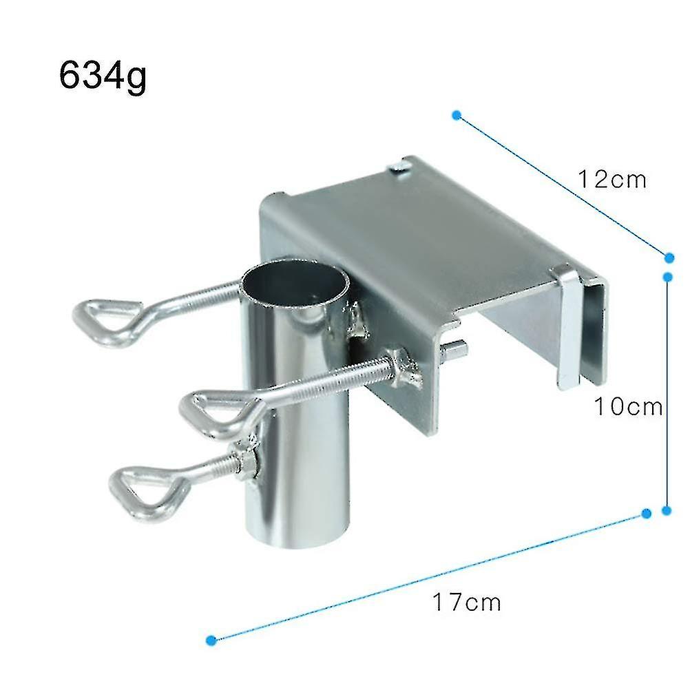 Stable Parasol Umbralla Holder Sun Shade Stand Balcony Railing Umbralla Holder Fixed Clip