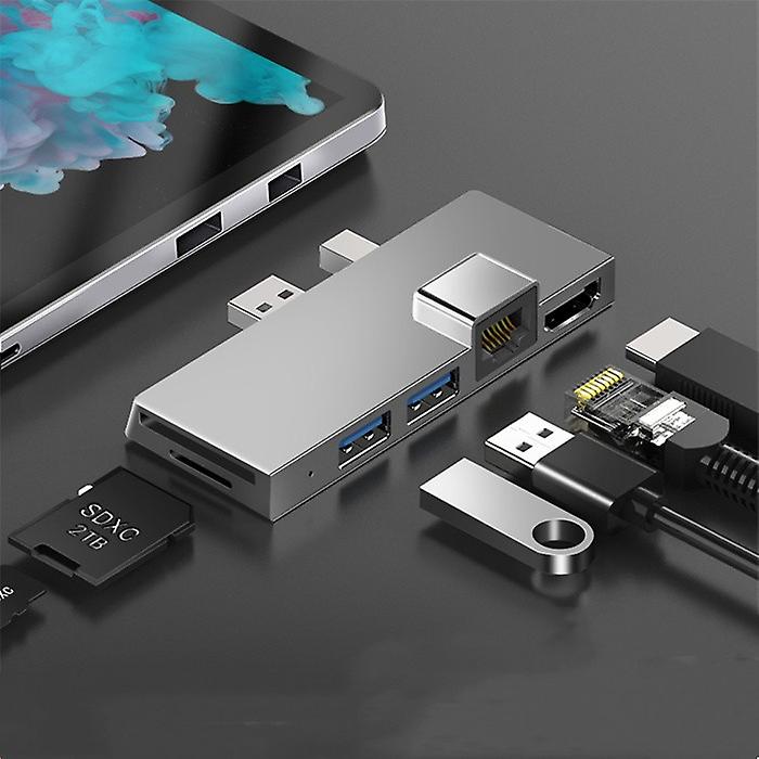 Do Surface Pro 4/5/6 Stacja dokująca USB 3.0 Hub Adapter Konwerter