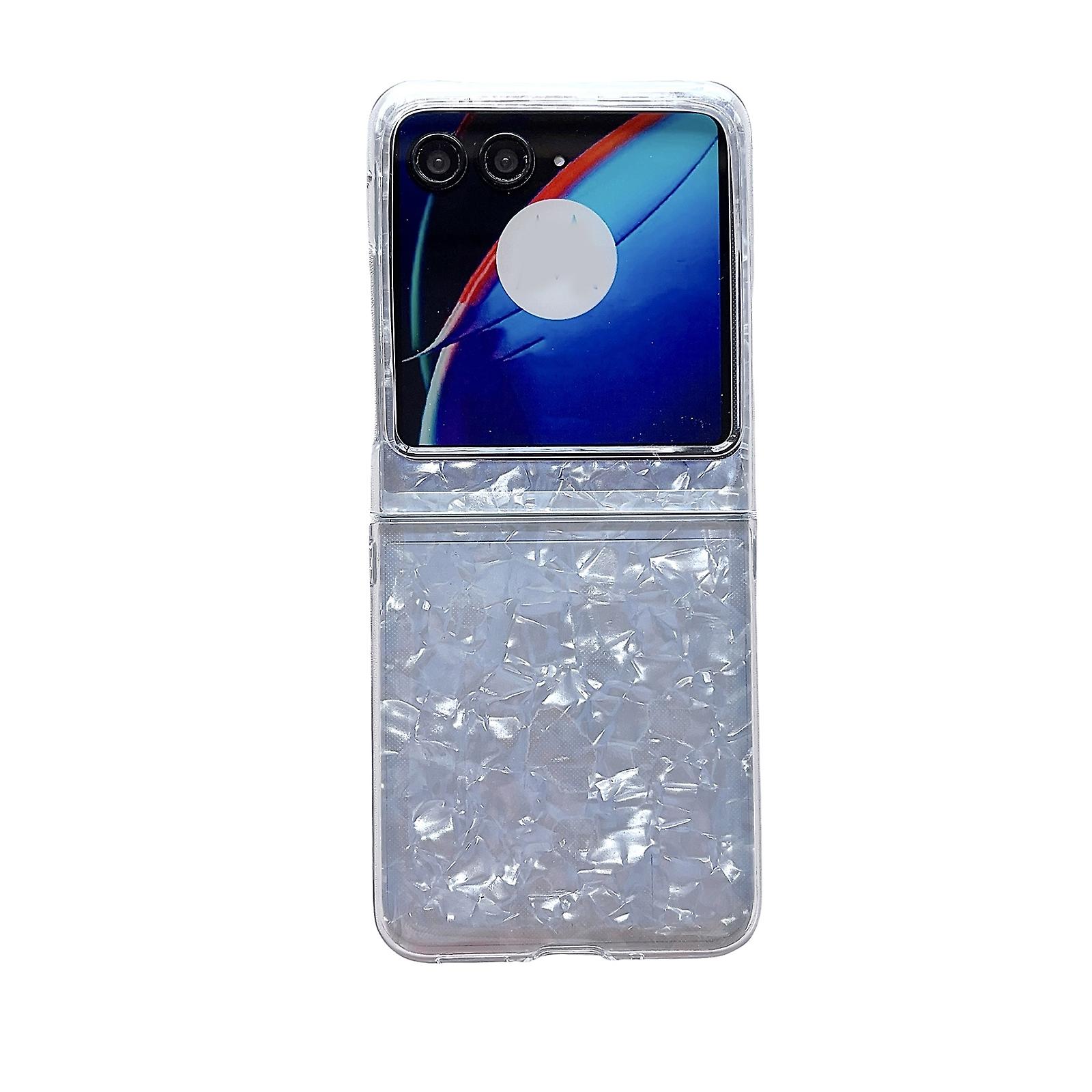 Pearlescent Shell Texture Case For Motorola Razr 50
