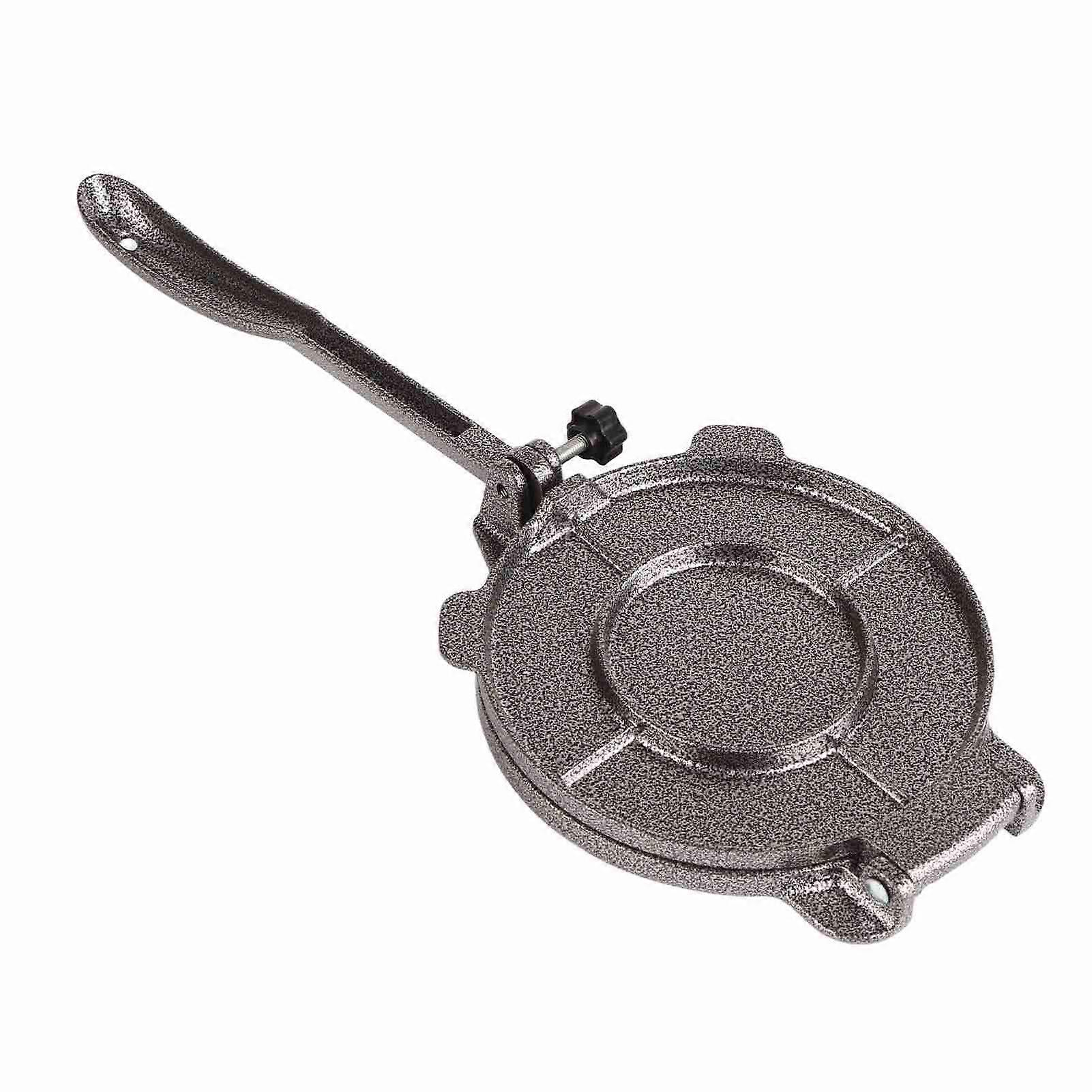 6.5 Inch Aluminum Alloy Corn Tortilla Press Dough Pressing Tools Kitchen Supplies Gray