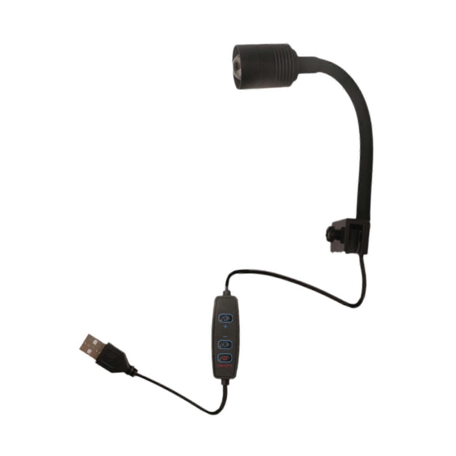 Aquarium Projecteur Sous-marin 360 Rotation Polyvalent LED Lumière D’aquarium Jaune Chaud