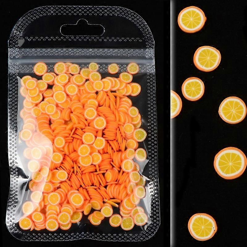 1 Pack Soft Clay Resin Fillings 3D Tiny Assorted Mixed Fruits Candies Slices Set