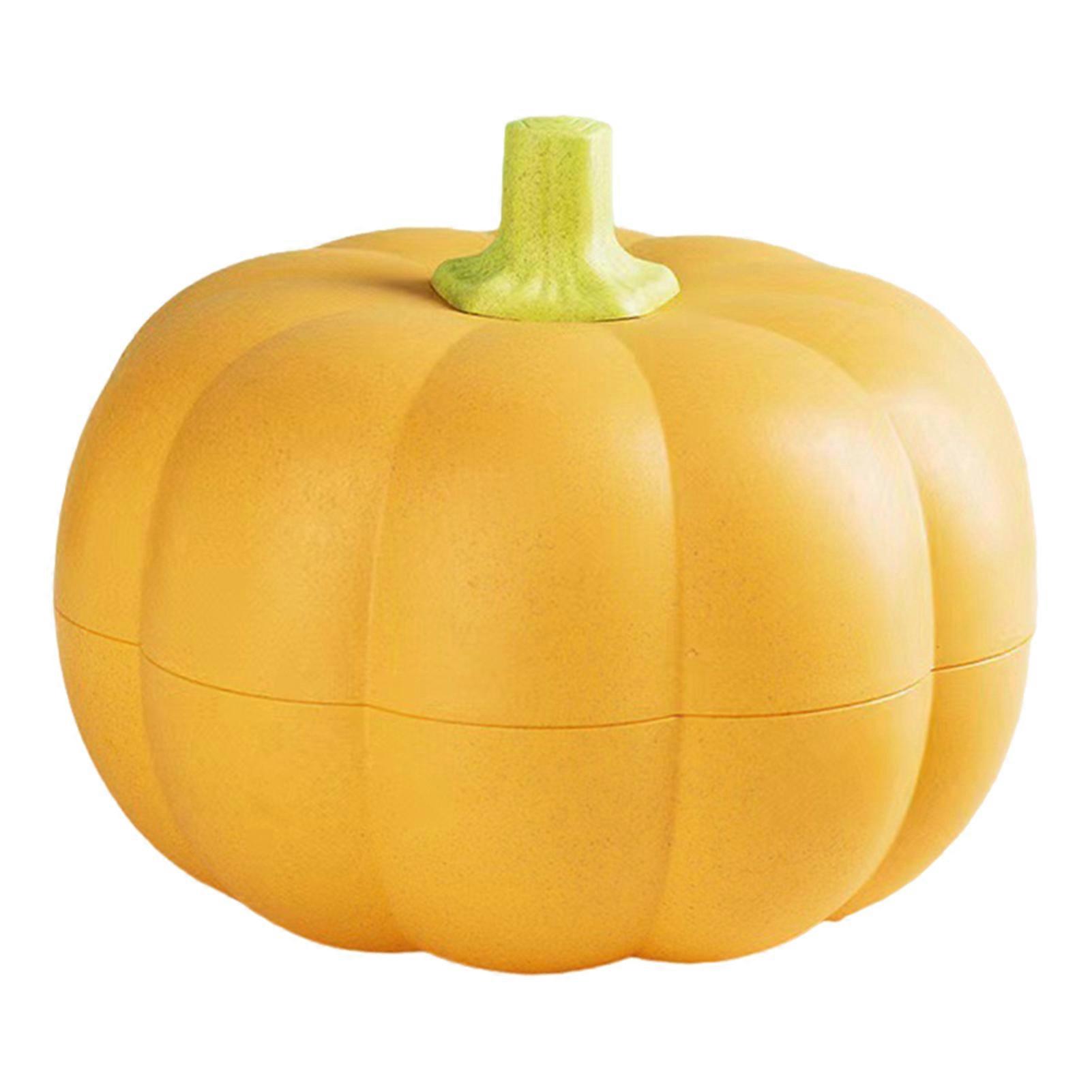 Detachable Pumpkins Shape Snack Box Dried Fruit Box with Lid for Home Use