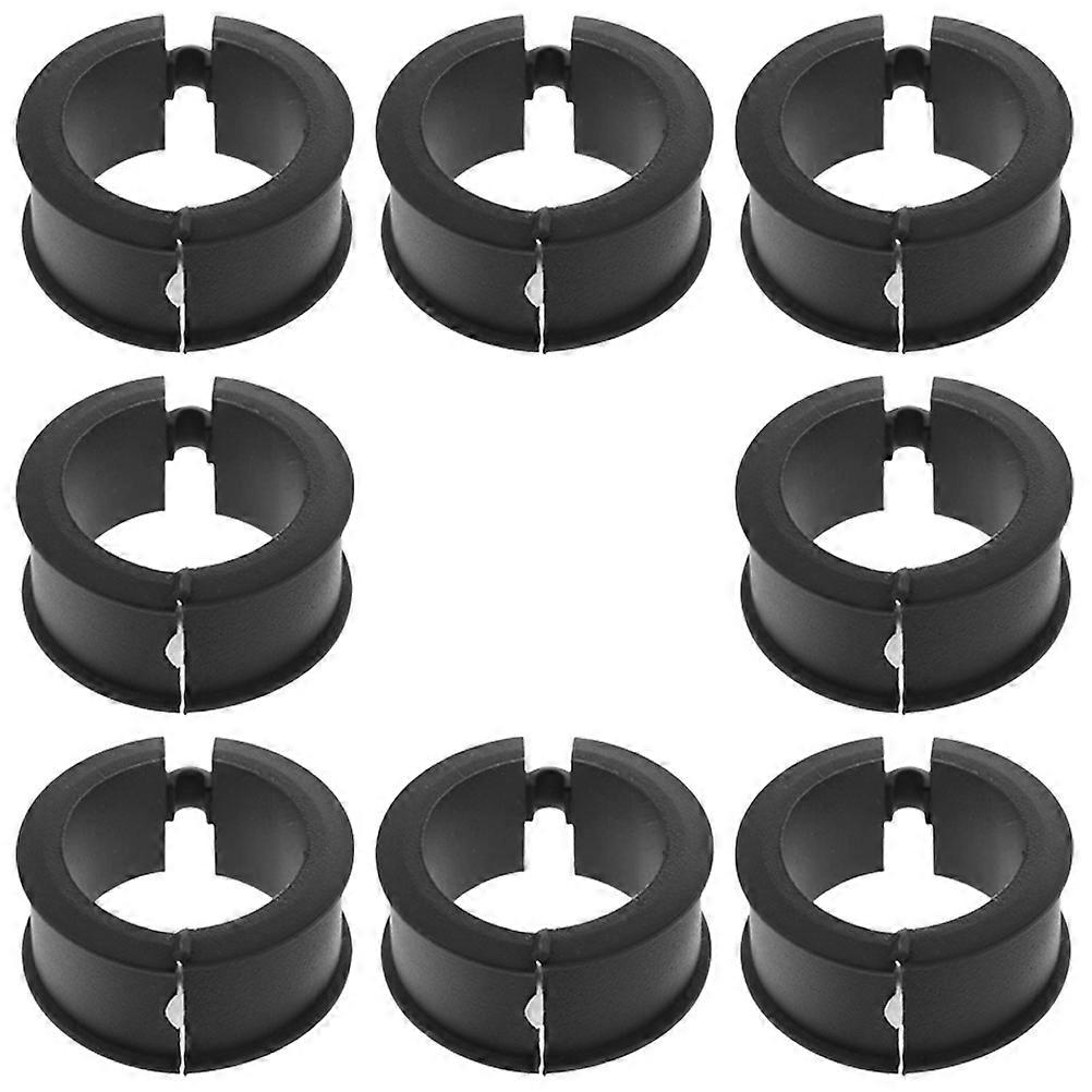 8Pcs Bike Handlebar Gasket Flexible Silicone Gasket Small Gasket for Bike Handlebar Bracket Washer