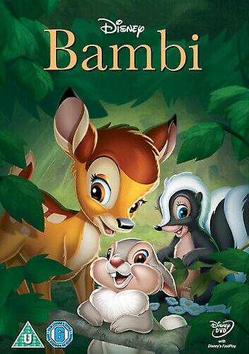 Bambi DVD (2013) David Hand cert U - Region 2