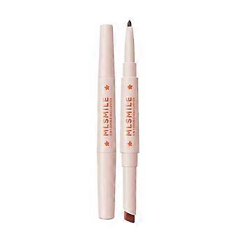 Makeup Double Head Lipstick Pen Impermeable Makeup Outline Lips Two In A Red Color Lip Line Pen