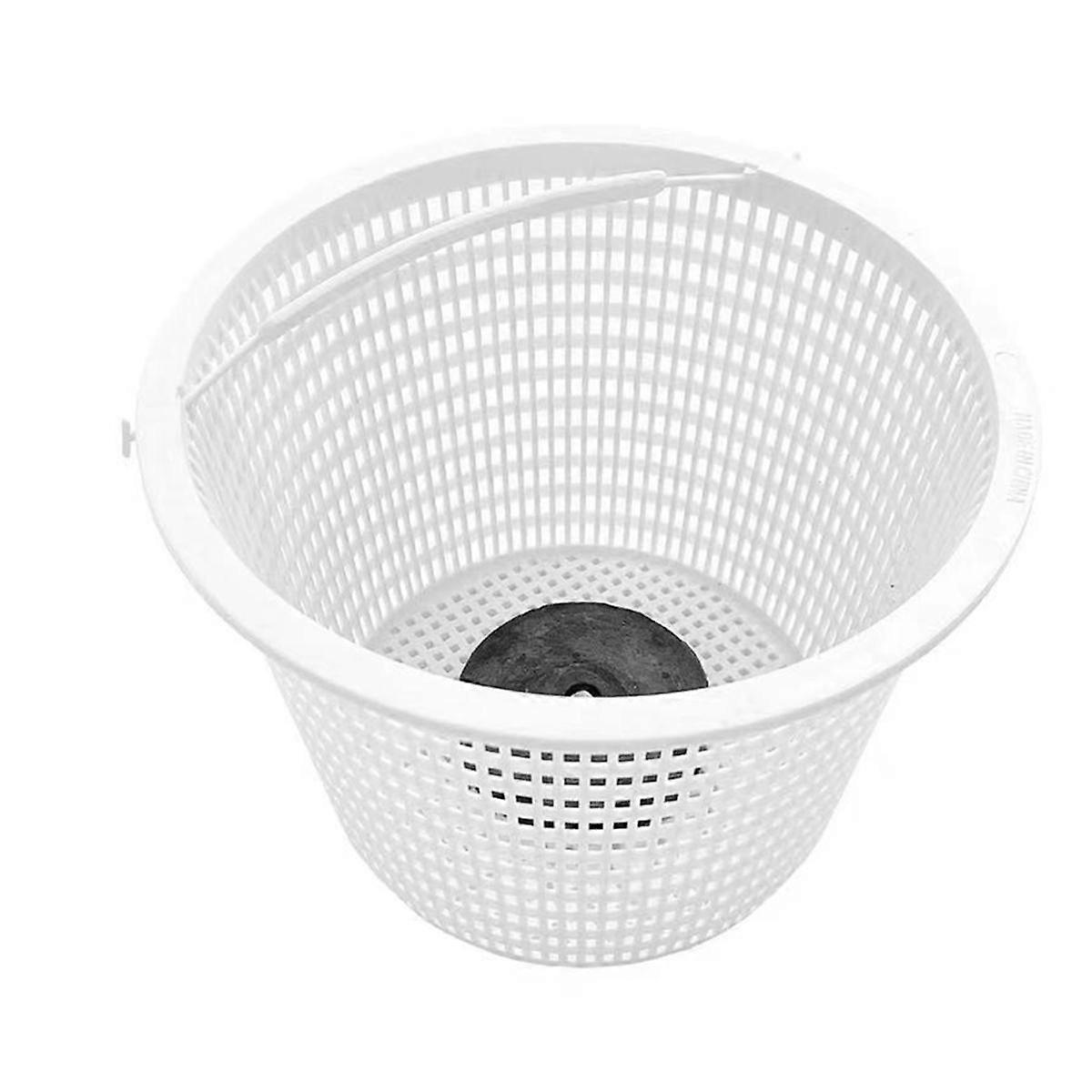 Swimming Pool Skimmer Basket Replacement with Weighted Bottom & Lockable SP1070 Pool Cleaning Skimmer White S