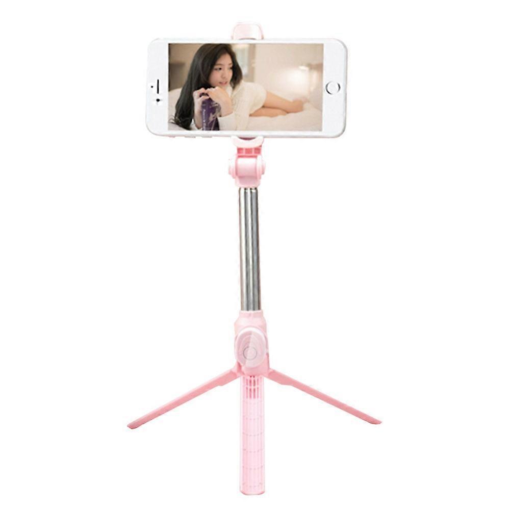 Selfie Stick,PinkExtendable Selfie Stick Tripod with Detachable Wireless Remote and Tripod Stand Selfie Stick
