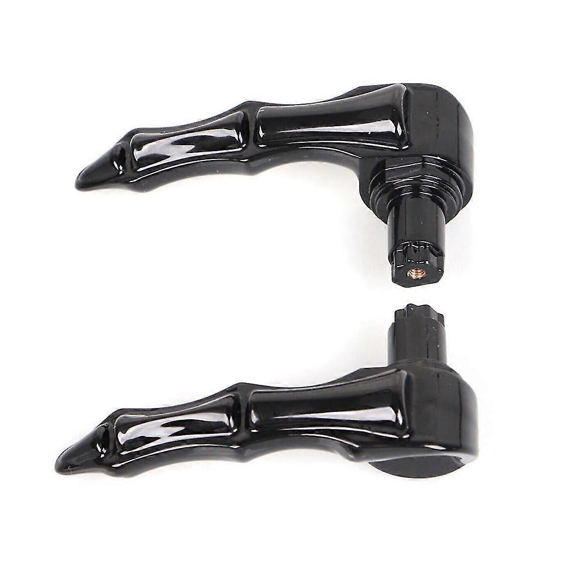 Saddlebag Skull Fingers Latch Handles Lever Lid Lifter For Touring 2014up