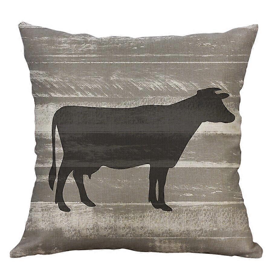 犬の印刷枕カバーコットンリネン車のクッションカバーソファ家の装飾デザイン910jpjcjh