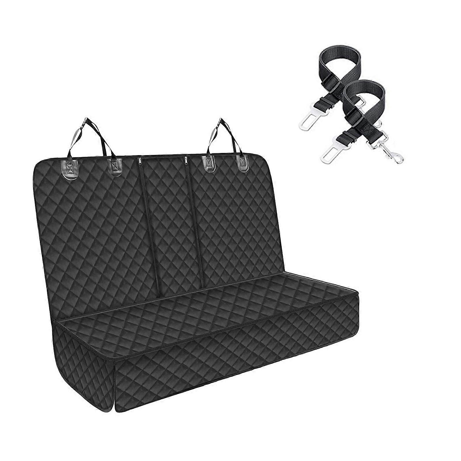 車の犬用カバー後部座席の車のハンモック犬用防水ハードボトムマット