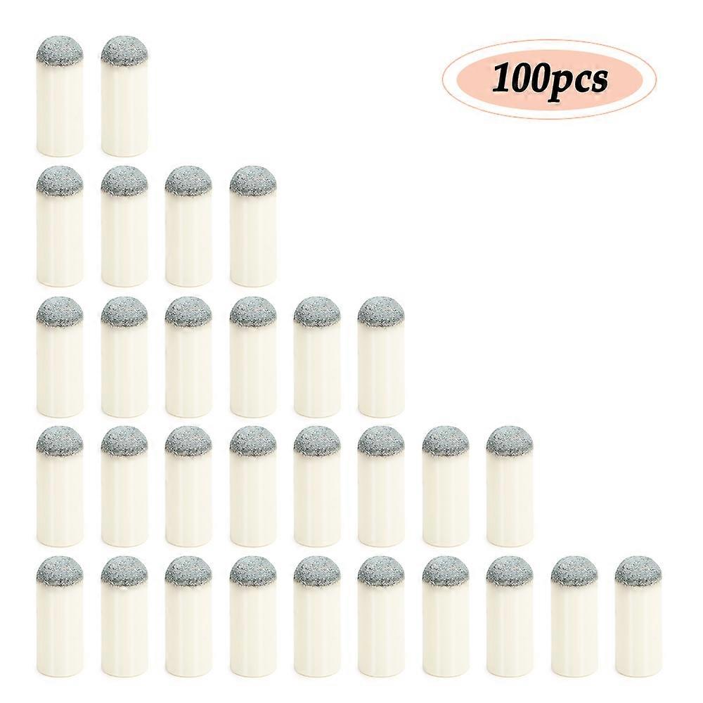 100PCS Slip-on Pool Cue Tips Billiard Cue Ferrules Billiard Cue Head 9MM / 10MM / 11MM / 12MM / 13MM