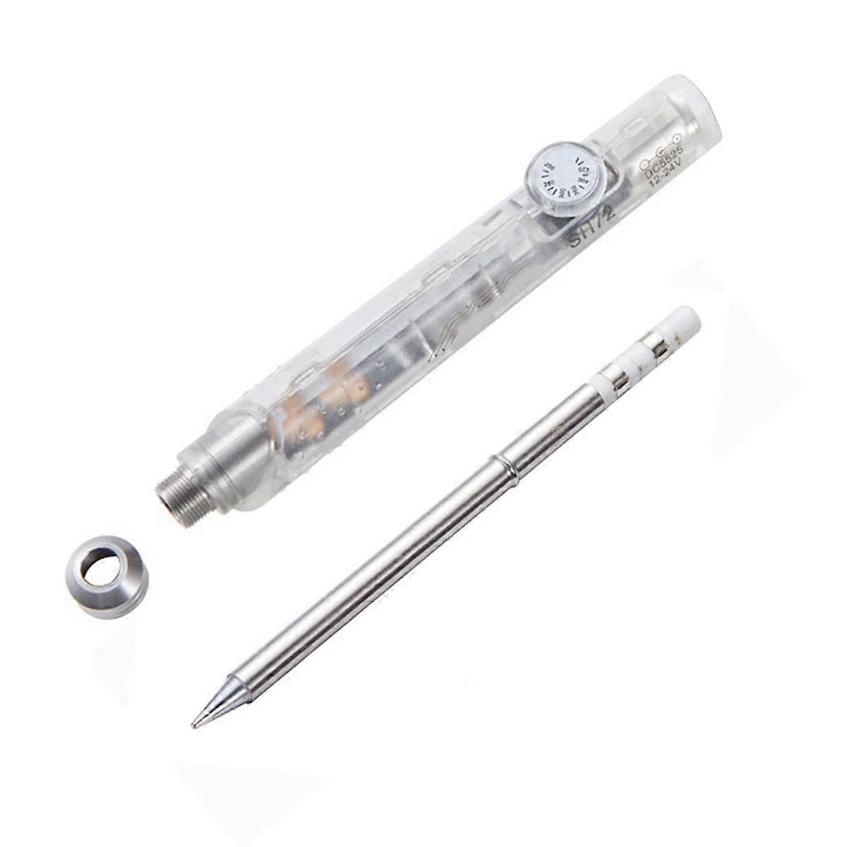 SH72 Soldering Iron 65W 12-24V 220-400 Adjustable Temperature SH72 B2 Welding Tool Not T12 Transpa