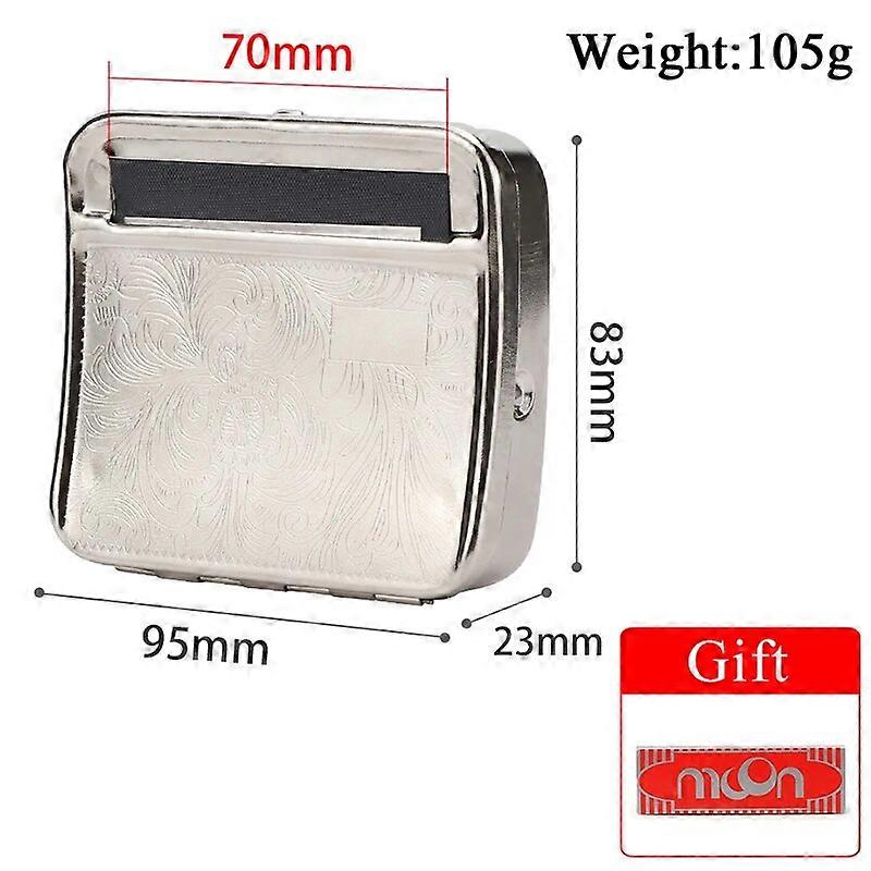 Sigara İçmek İçin Yeni Metal Haddeleme Makinesi Tütün Rulo Sigara Tabakası 70mm 78mm 110mm Rulo Çiğ Makinesi