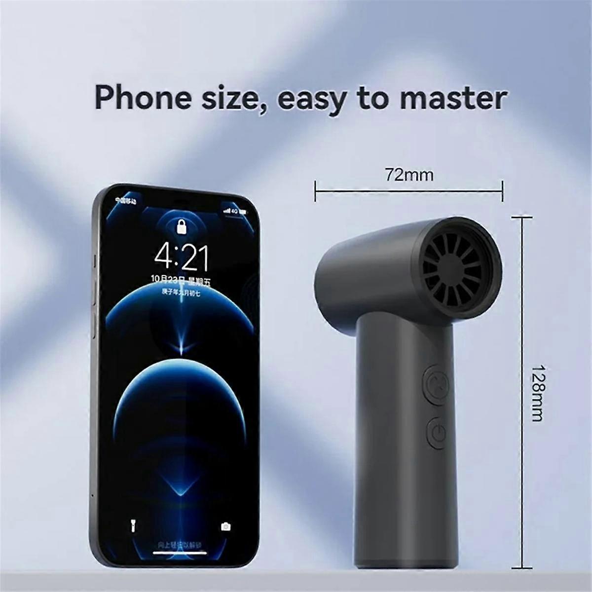 New 100000RPM Portable Brushless Motor Violent Fan Handheld High-Speed Turbo Jet Fan Outdoor Blower