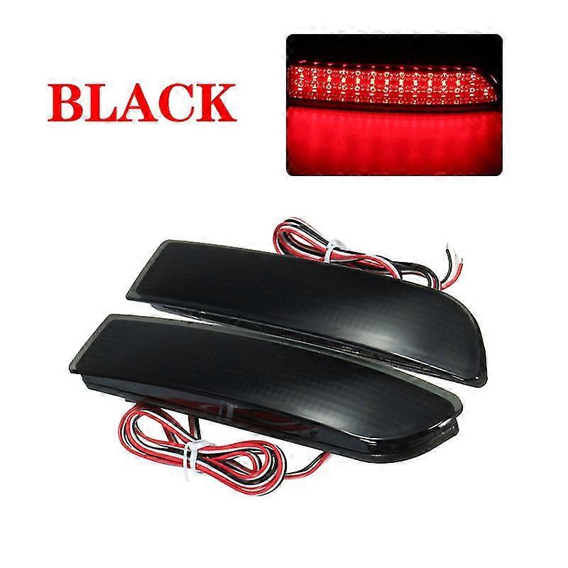 2szt Car Led Tail Light Hamulec postojowy Tylny zderzak Reflektor Lampa do Toyota Avensis / alphard Mk I / rav4 Czerwone światła przeciwmgielne