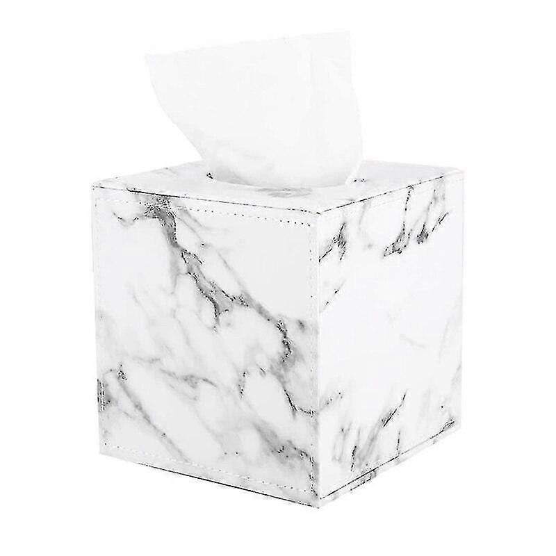 Marble Square Square Tissue Box