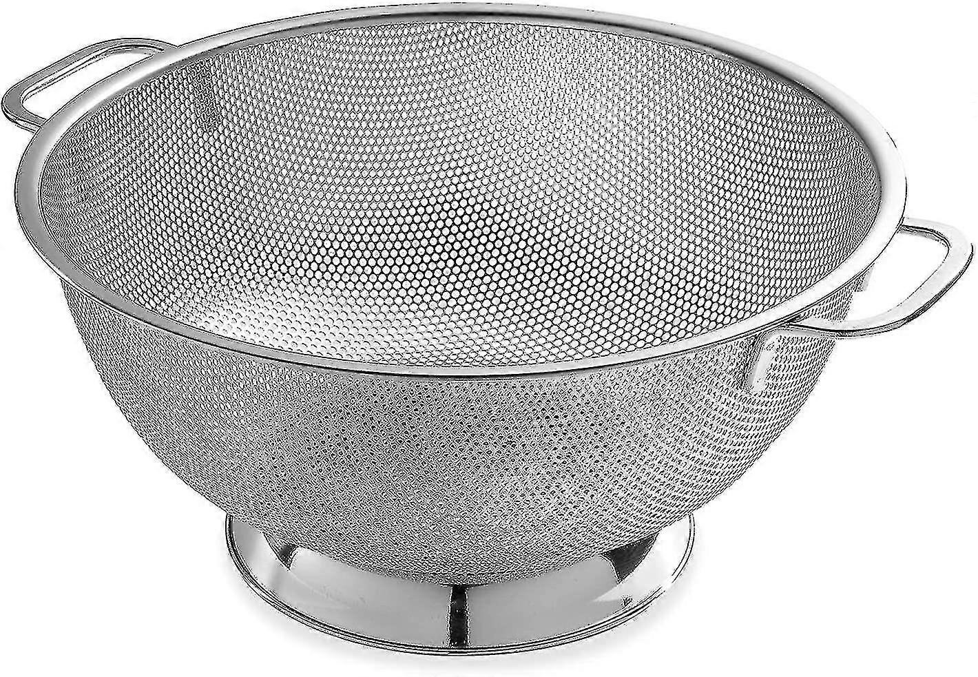 Micro-perforated Stainless Steel Colander-dishwasher Safe (8.9in)