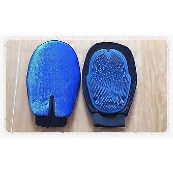 Haustierpflegehandschuhe mit weicher Spitze für Hunde und Katzen Deshedding-Handschuh Haustierpflegehandschuh