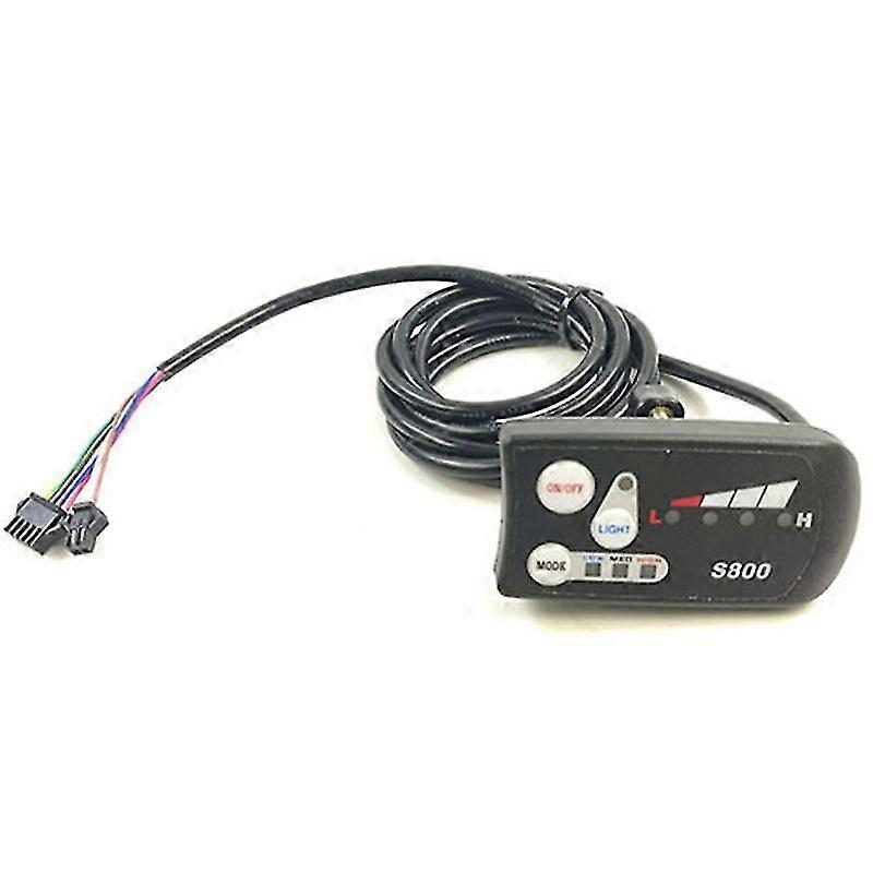 Elektrisk cykel LED S800 Display 36v 48v Elektrisk cykel Intelligent kontrollpanel Display Electric