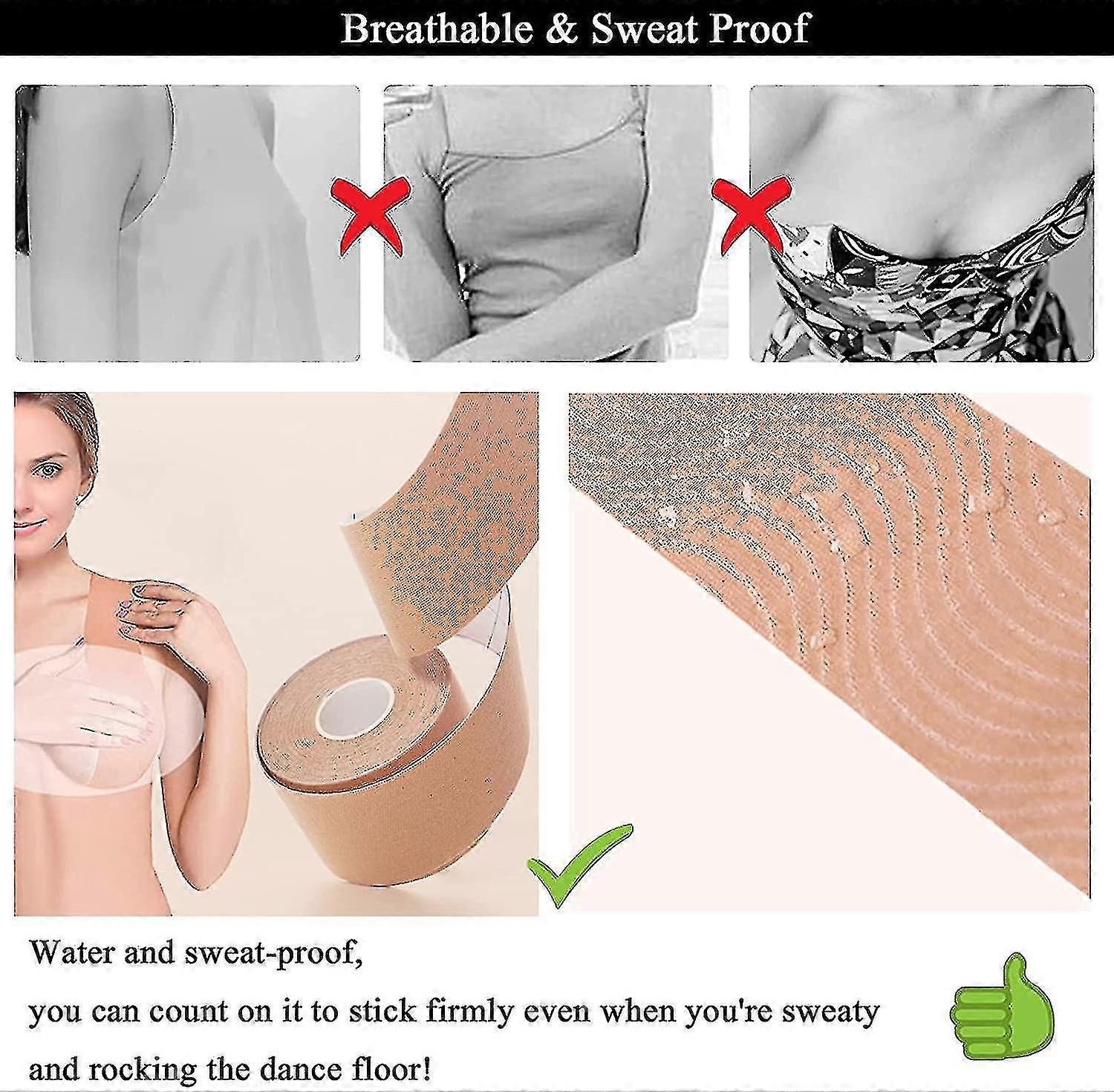 Tape Breast  Skin Color, Breathable