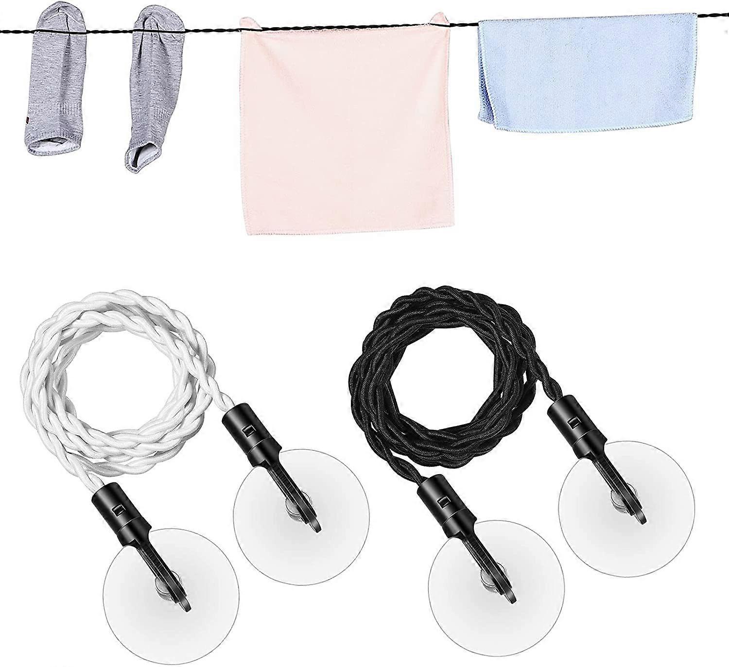 Pieces Travel Clothesline Portable Retracta