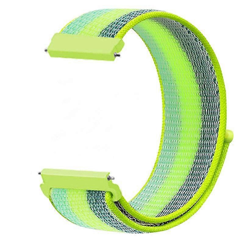 22mm Nylon Sport Quick-Release Strap, Chartreuse