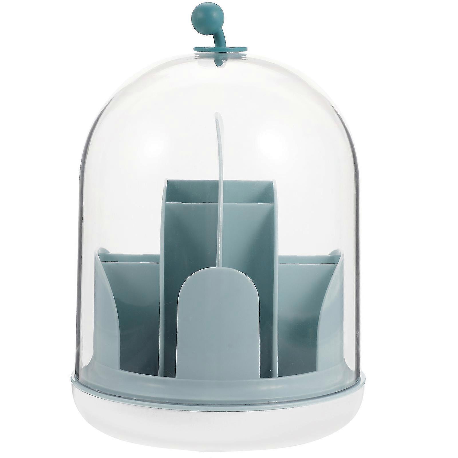 립스틱 보관 홀더 커버 립스틱 컨테이너 회전식 메이크업 브러쉬 버킷